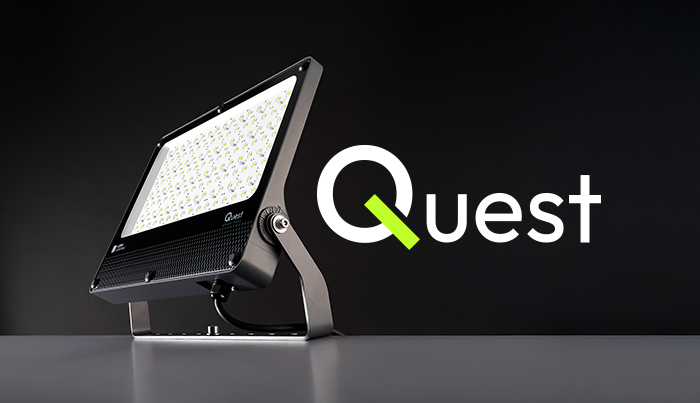 Quest LED Evo M, L und Quest LED Everest – entdecken Sie unsere neuen Flutlichter und High-Bay-Leuchten für spezielle Aufgaben