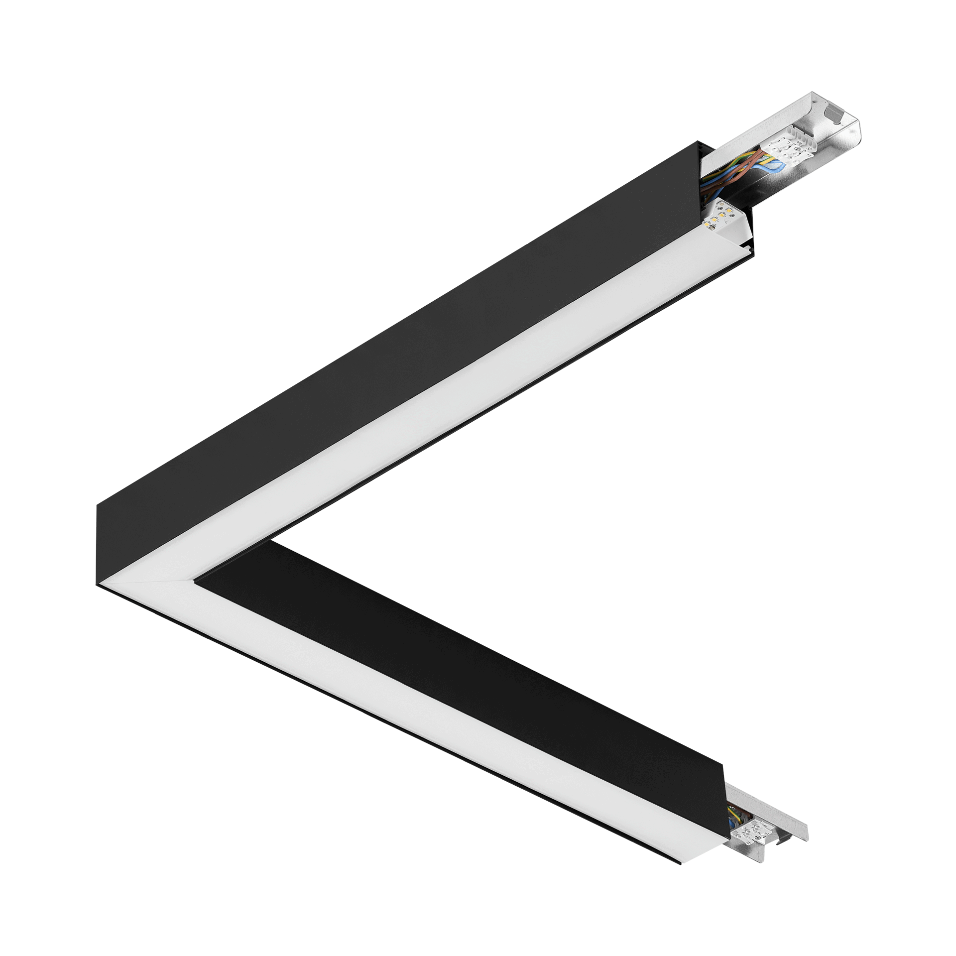 Baris 52 LED Linearverb-L-CZARNY