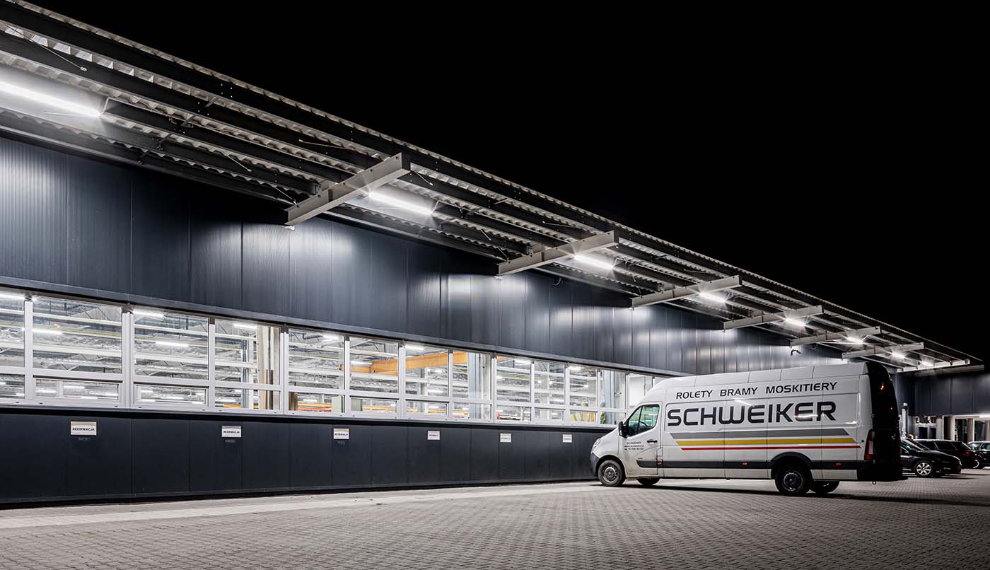 Moderne Leuchten aus unserem Portfolio im SchweikerWerk in Środa