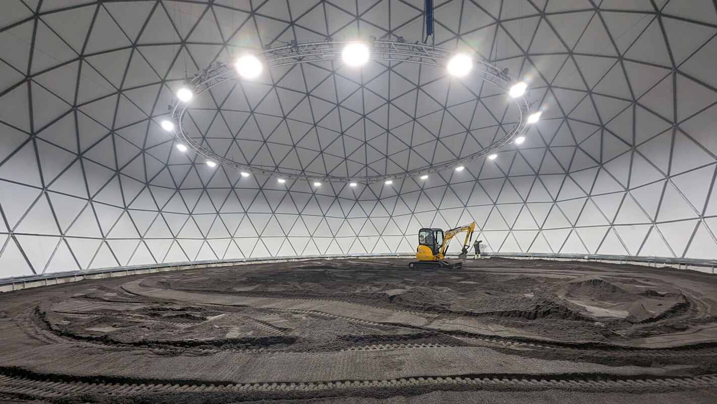 Testzentrum für Weltraumroboter (OTRK) der Technischen Universität Poznan auf dem Campus Kąkolewo