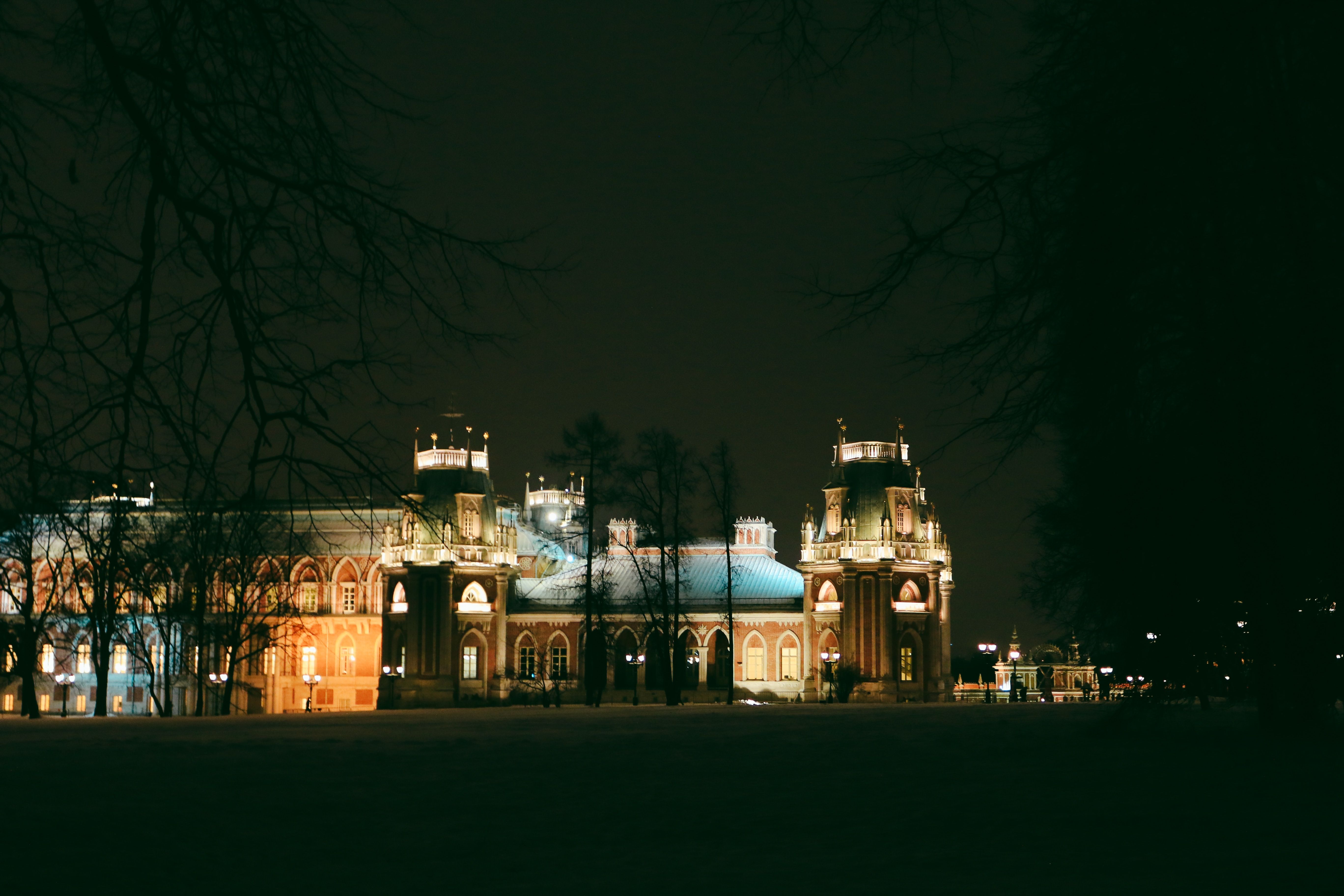 Architektonische Beleuchtung historischer Objekte.