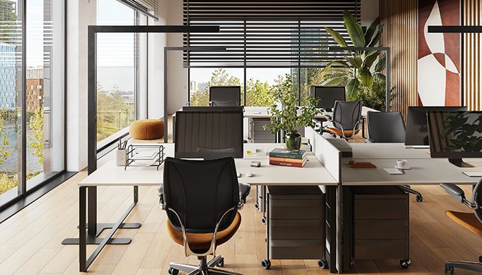Baris Stand LED - Stehlampe für moderne und nachhaltige Büros