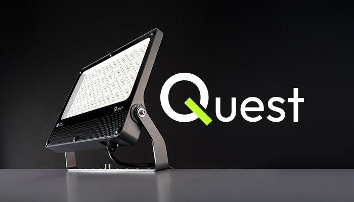 Quest LED Evo M, L und Quest LED Everest – entdecken Sie unsere neuen Flutlichter und High-Bay-Leuchten für spezielle Aufgaben