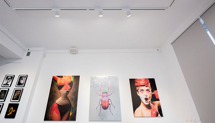 Wir haben die moderne Beleuchtung der Stadtgalerie in Środa Wielkopolska übergeben