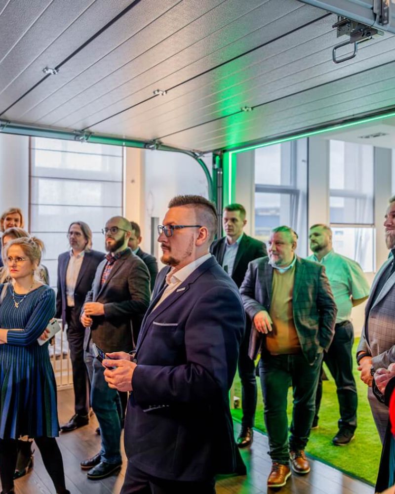 Fibaro, Katowice 2024 - otwarcie showroom