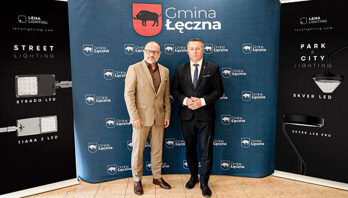 Wir modernisieren die Beleuchtung in der Gemeinde Łęczna und verbessern damit die Sicherheit und Energieeffizienz